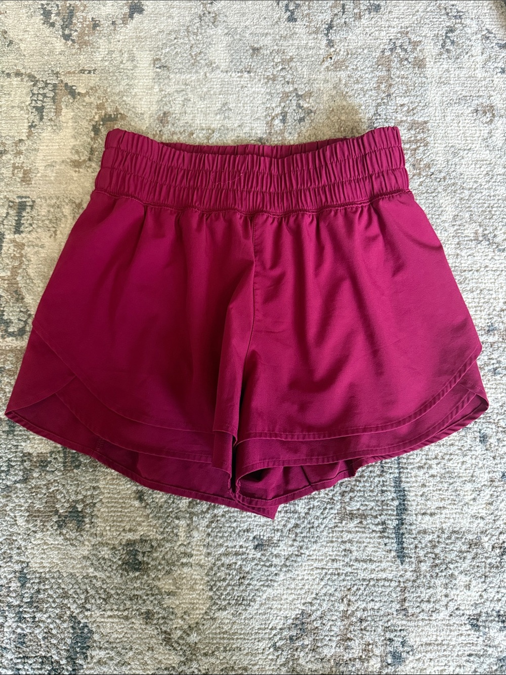 Calia Athletic Shorts in Deep Berry - Picture 2 of 2